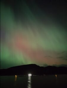 Nordlichter vom Bord der Mein Schiff 3 aus