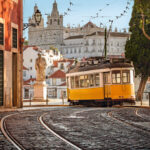 Tramway In Lisbon Tramway In Lisbon
